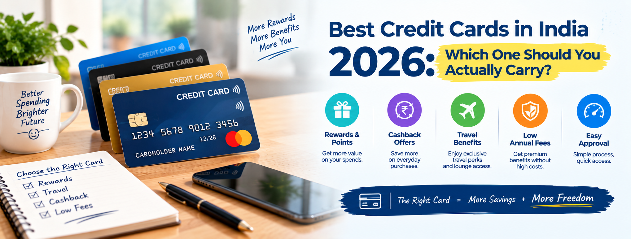 Best Credit Cards in India 2026: Which One Should You Actually Carry?